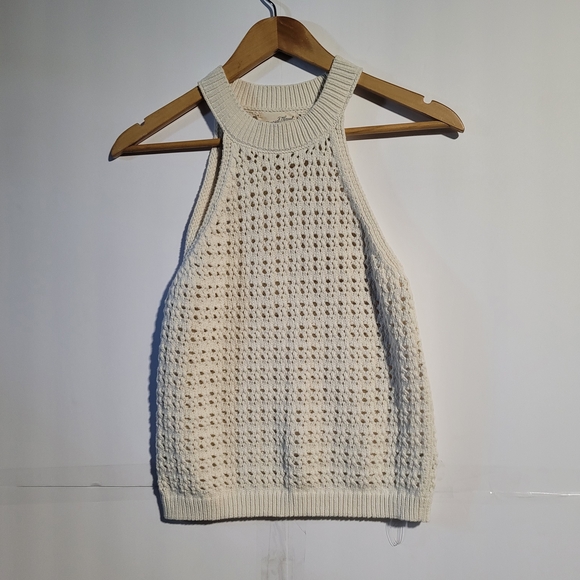 Universal Thread Tops - Universal Thread Ivory Knit Top Womens Size Medium